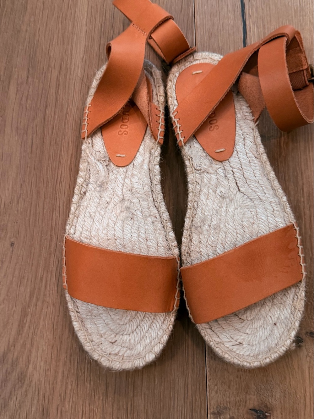 Women’s Soludos Espadrille Sandals in Tan Leather